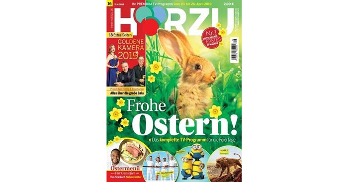 Jahresabo der TV Zeitschrift Hörzu