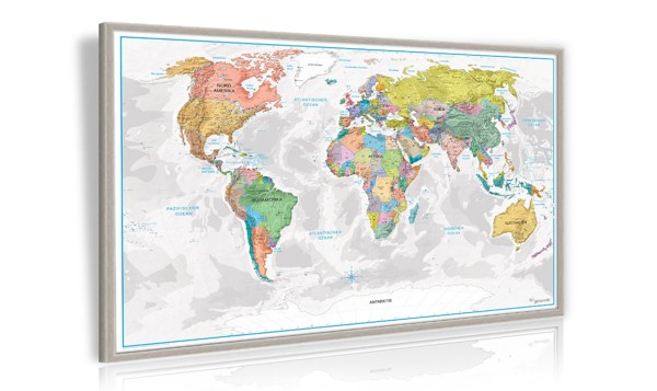 Rubbel Weltkarte