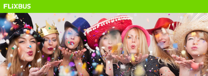 Flixbus Karneval Aktion