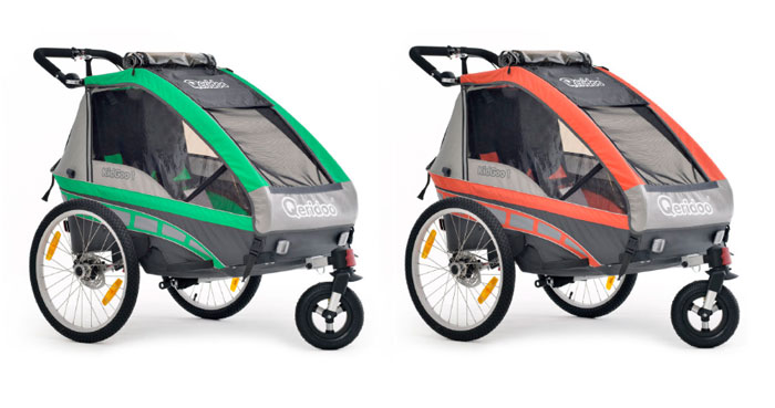 Qeridoo KidGoo-1 Kinderfahrradanhänger