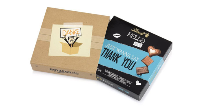 "Danke, lieber Nachbar" Pralinenbox