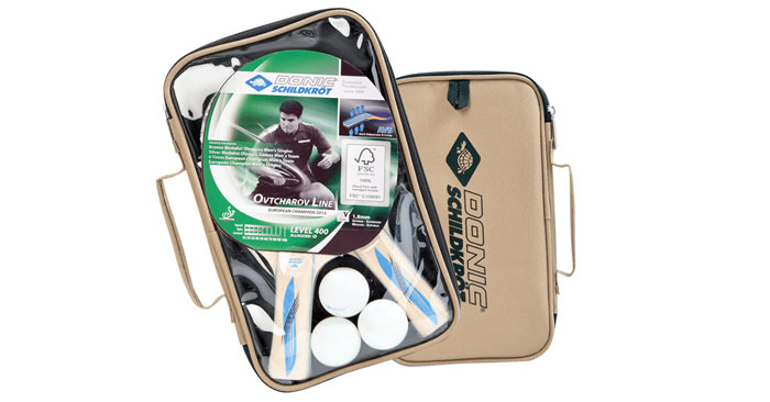 Donic Schildkröt Level 400 Tischtennisschläger-Set