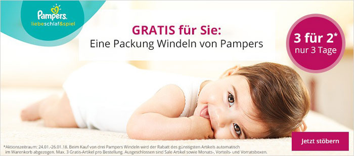 Pampers Aktion