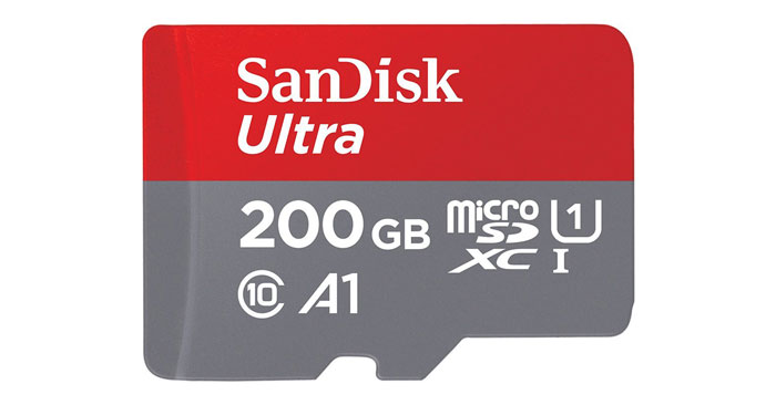 SanDisk Ultra A1 microSDXC Speicherkarte 200 GB