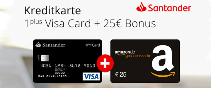 Santander 1Plus Visa Card