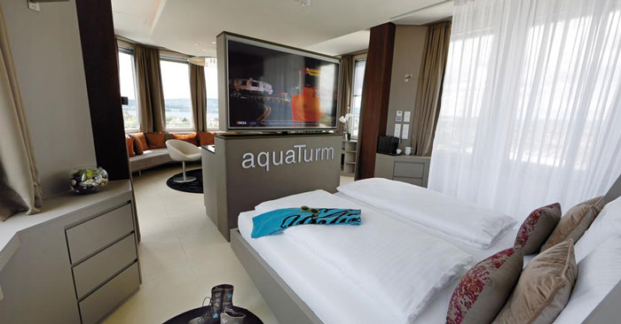 Designhotel Aquaturm Zimmer