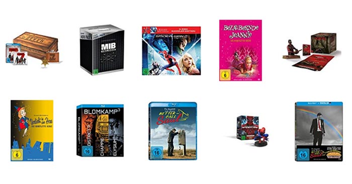 Amazon DVDs oder Blu-rays mit 75€ Rabatt