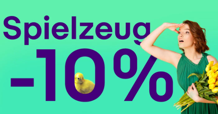 10% Gutschein auf Spielzeug bei eBay