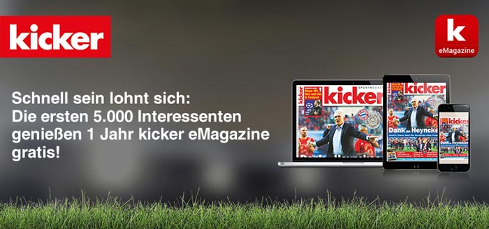Kicker ePaper gratis