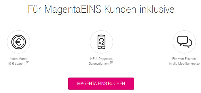 Telekom Magenta 1 Vorteile