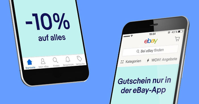 eBay App Gutschein