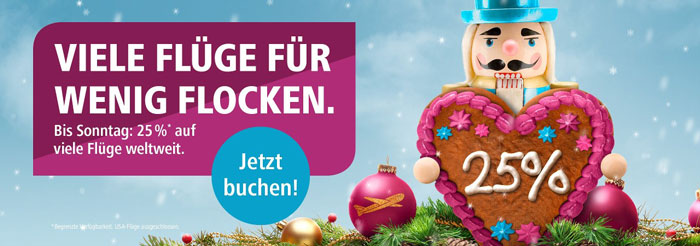 Eurowings Sale: Nikolaus Rabatt