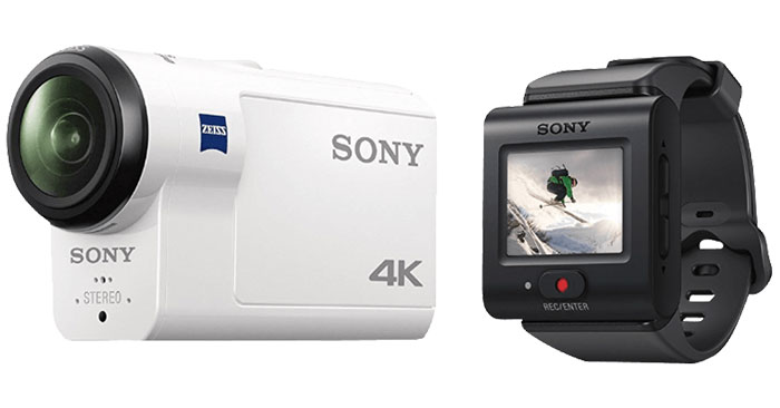 Armband mit Monitor - Sony FDR-X3000R Actioncam