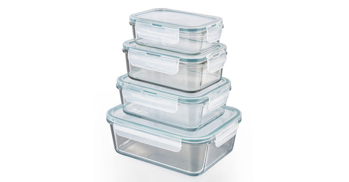 GOURMETmaxx Glas-Frischhaltedosen