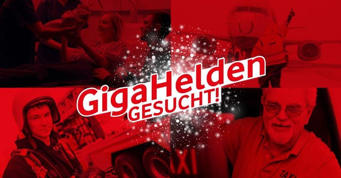 Vodafone GigaHelden Aktion