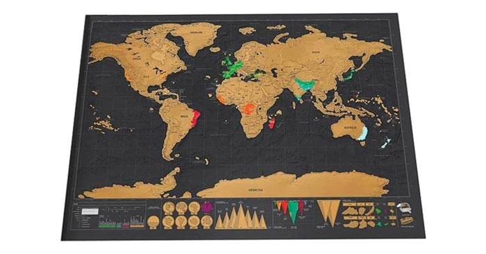 World Scratch Map