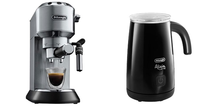 Delonghi Siebträgermaschine EC 685.M   Milchaufschäumer für 153,99€