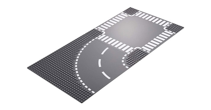 Lego City Straßenplatten