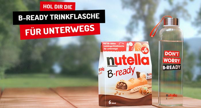 Nutella B-ready Trinkflasche