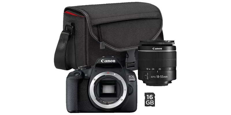 Spiegelreflexkamera Canon EOS 2000D Kit