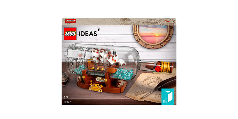 Lego Ideas Schiff in der Flasche