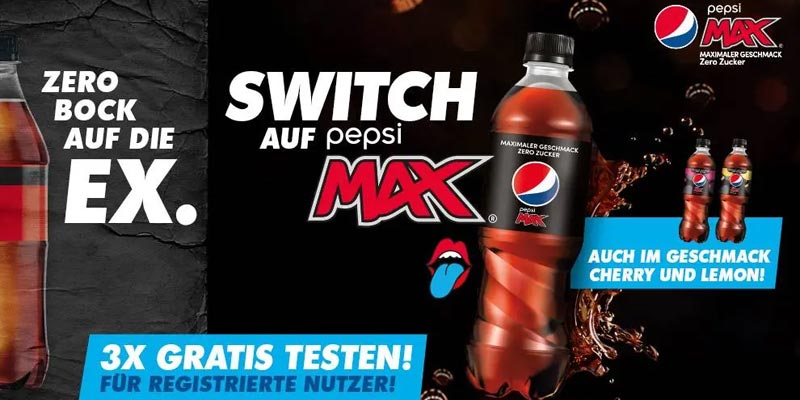 Pepsi Max Gutschein
