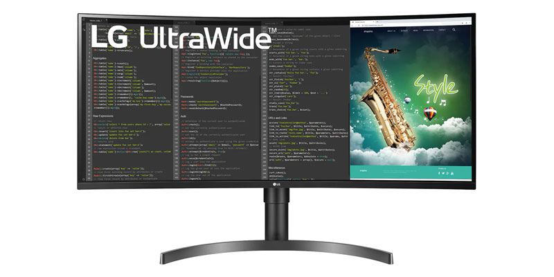 LG UltraWide Curved Monitor 35WN65C