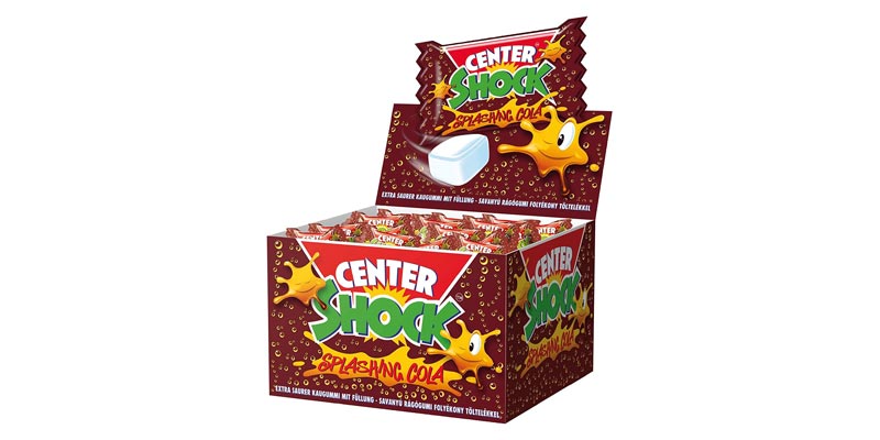 Center Shock Splashing Cola Box