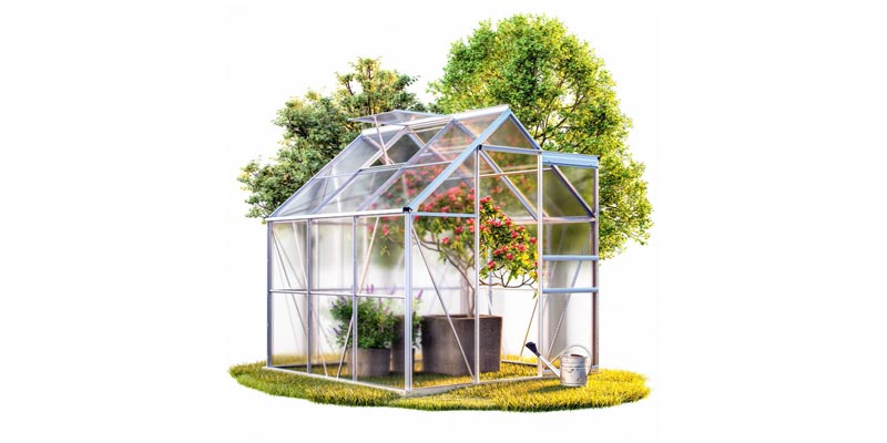 Gardebruk Alu Gewächshaus