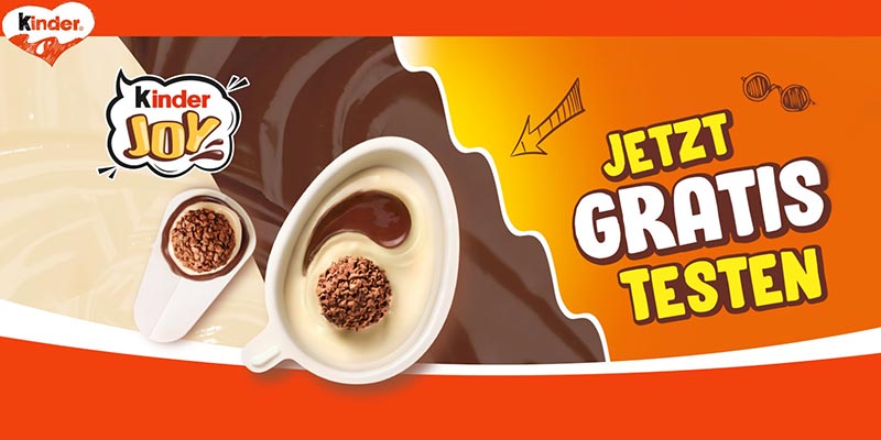 Kinder Joy Cashback Aktion