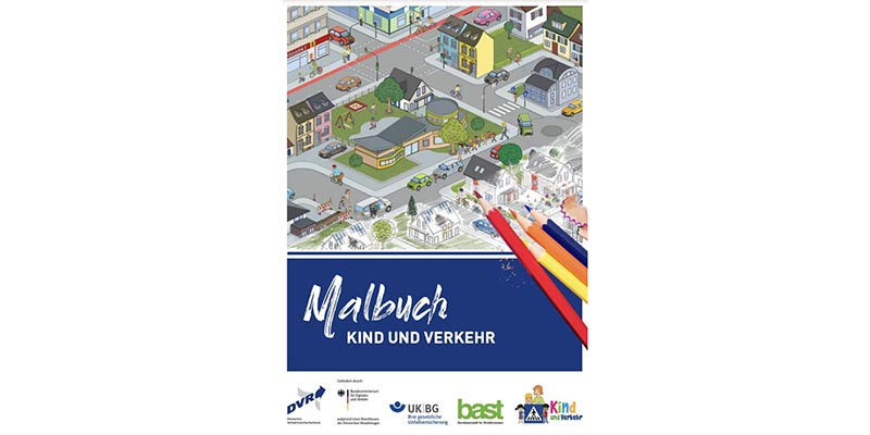 Malbuch „Kind und Verkehr“