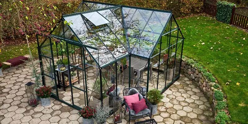 Halls Gewächshaus Garden Room