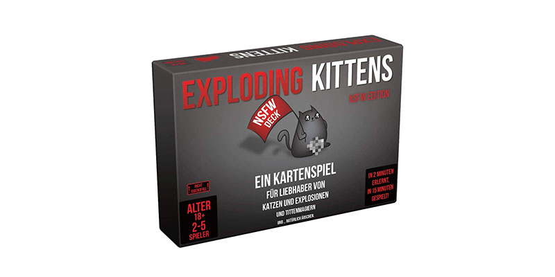 Exploding Kittens NSFW Edition