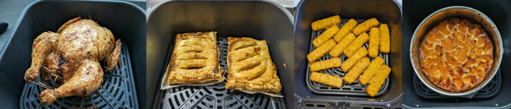 Cosori Heißluftfritteuse Zubereitungsideen