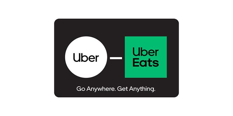 Uber Eats Geschenkkarte