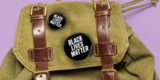 Kostenlos: 2x Black Lives Matter Buttons gratis bestellen