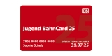 Jugend BahnCard 25 für einmalig 12€ (6-18 Jahre)