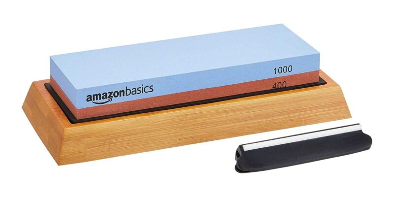 Amazon Basics Wetzstein zum Messerschärfen mit Wasser (400/1000-Körnung) für 11,31€