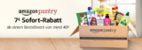7€ Amazon Pantry Gutschein ab 40€ Bestellwert (z.B. Pampers)