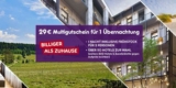 Animod Multigutschein: 1x Übernachtung inklusive Frühstück in über 50 Hotels für 29€ (2 Personen)