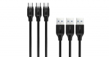 3x Aukey USB C Kabel (je 1 Meter) mit USB 3.0 A für 5,99€ bei Amazon