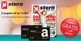 6x Ausgaben Stern für 18,90€ + 20€ Amazon Gutschein Prämie