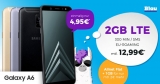 Samsung Galaxy A6 + Blau Allnet L Tarif für 14,99€ pro Monat