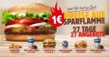 Burger King Preise auf Sparflamme – 27 Tage, 27 Angebote für 1€
