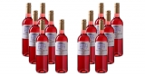 12 Flaschen Calle Principal Tempranillo Merlot Rosé Wein für 39,99€