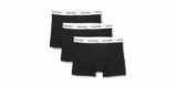 3x Calvin Klein Boxershorts Herren (schwarz/weiß) für 22,36€