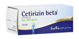 Cetirizin beta (Antiallergikum, z.B. gegen Heuschnupfen) – 90 Tabletten für 6,88€