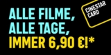 CineStarCard: Alle 2D Filme für 6,90€ (3D Filme: + 3€) bis März 2023