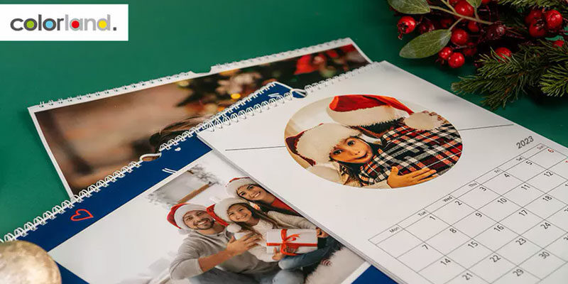 Colorland Foto-Kalender A4, A3 oder XL ab 2,90€ + 5,99€ Versand