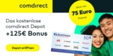 Comdirect Depot + 50€ BestChoice-/ Amazon Gutschein + 75€ Prämie